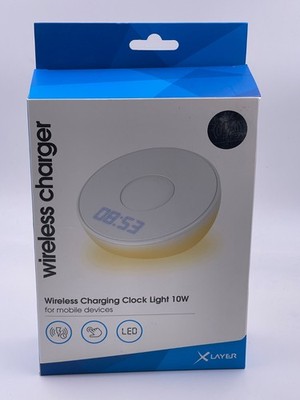 XLAYER Lade-/Netzteil für Mobiltelefone Ladegerät Wireless Charging Alarm Clock