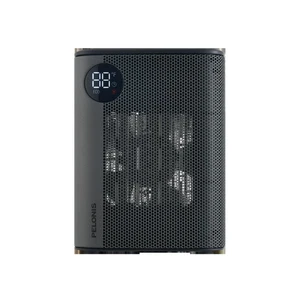 Pelonis PSHC09D2SB Chauffage numérique en céramique de bureau avec télécommande thermostat numérique