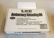 Lee Anniversary reloading kit with Challenger press. Never used. 