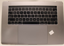 A1707 MacBook Space Gray keyboard palm rest trackpad w/o battery