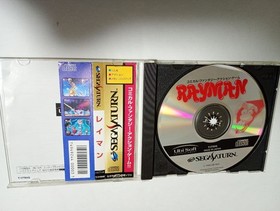 Sega Saturn Rayman With Obi