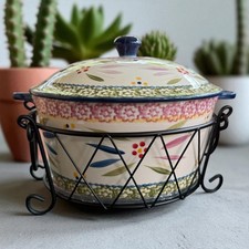 Temp-tations Old World 1.5 Quart Baker with G...