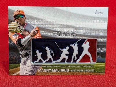 2018 Topps #PWP-MM Manny Machado Players Weekend Patch - Baltimore Orioles