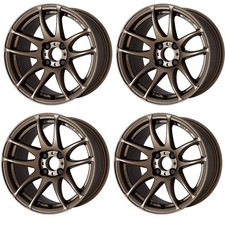 Work Emotion Cr Kiwami Wheels 15x8.0j20 4x100 Titaniumahg Set Of 4