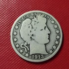 1913 Barber Half Dollar