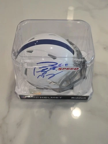 Peyton Manning Signed Fanatics Retro Speed Mini Helmet NFL Indianapolis Colts