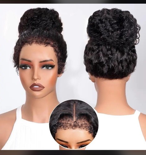 30 Inch Brazilian Raw Virgin Hair 13x6 13X4 Natural Deep Wave Glueless Frontal H