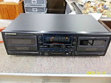 Pioneer CT-W205R Dual Stereo Cassette Player Auto Reverse VERY CLEAN - TESTED