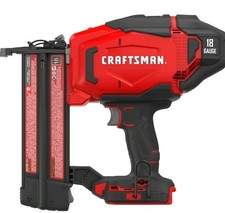 Craftsman 18 Gauge Brad Nailer 20v- Light Used *Tool Only*