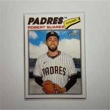 Topps Heritage 2026 Robert Suarez #174 San Diego Padres Baseball Card