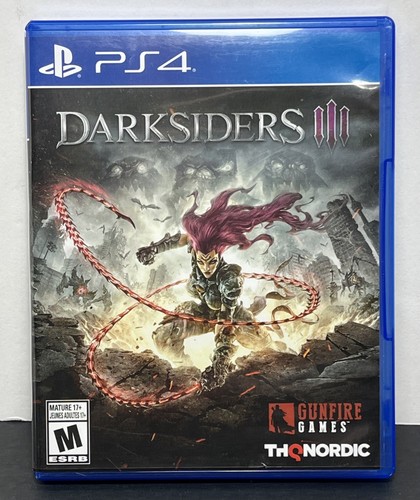 Darksiders III (Sony PlayStation 4, 2018) PS4 Tested Working Free Shipping