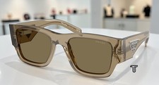 PRADA PR 10ZS 22H90F Bark Light Brown 54 mm Men's Sunglasses