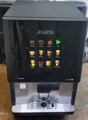 Nescafe Azkoyen Vitro S5 Espresso Office Coffee Machine Used Excellent Condition