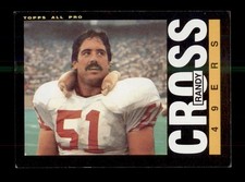 1985 TOPPS FOOTBALL #152 RANDY CROSS SAN FRANCISCO 49ERS