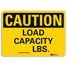 Lyle U4-1490-Na_14X10 Caution, Load Capacity _ Lbs., 10 In X 14 In, Horizontal