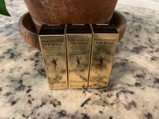 3 X YSL Rouge Pur Couture The Bold 1971 Lipstick 02oz