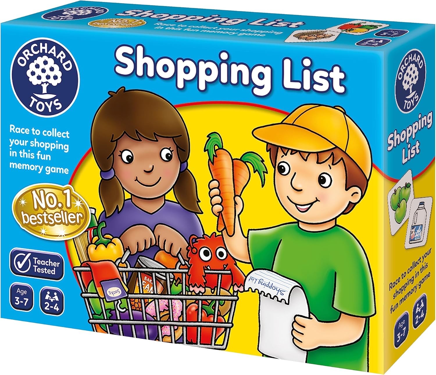 Orchard Toys Shopping List Memory Game - Matching and Memory Games for 3 Year O