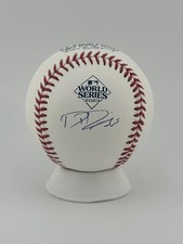 ⚾ Dane Dunning Signed 2023 World Series Baseball (Beckett)