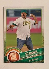 2015 Topps First Pitch Biz Markie Oakland Athletics #FP-05