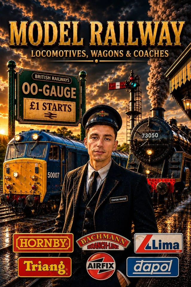🚂Model Railway OO Gauge!🚂 Hornby, Bachmann, Airfix, Wrenn, Lima etc!⭐