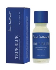 Pure Instinct True Blue Pheromone Perfume Oil w/Dropper - 0.5 oz 15 ml 