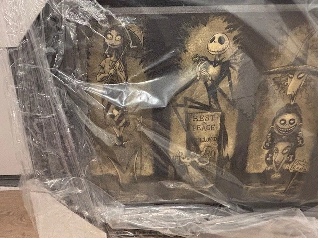 Impresión en madera de Pesadilla antes de Navidad de Disney Foto 2 de 4