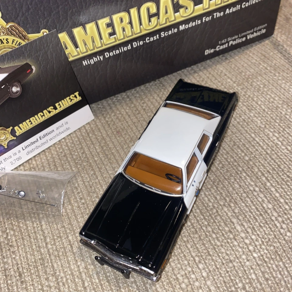 Dodge Monaco Police Cruiser “CHiPs”, 1/43, CORGI no. US06005, LEd - Image 3 of 4