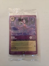 Elsa The Fifth Spirit Disney Lorcana Gift Box Promo Glitter Sealed 