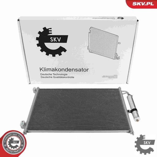 Esen SKV 86SKV351 Kondensator FüR Klimaanlage Kondensator Klimaanlage-image