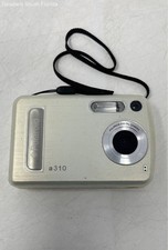 Polaroid a310 Model 3420 Silver-Tone Point  Shoot Digital Camera Not Tested