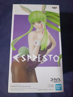 Code Geass Banpresto Bunny Girl Fluffy Materials C.C. Prize Figure NEU OVP