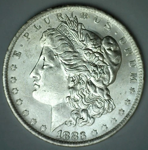 1883 O Morgan BU Silver Dollar $1 US Uncirculated Coin New Orleans Mint
