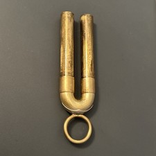 ACADEMY FRENCH HORN 2ND VALVE SLIDE ASSEMBLY BRASS NO DAMAGE