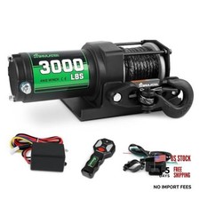 3000lb Atv Winch With Synthetic Ropeelectric Winch 12v With 3000lb-srn 3000lb Atv Winch With Synthetic Ropeelectric Winch 12v With 3000lb-srn