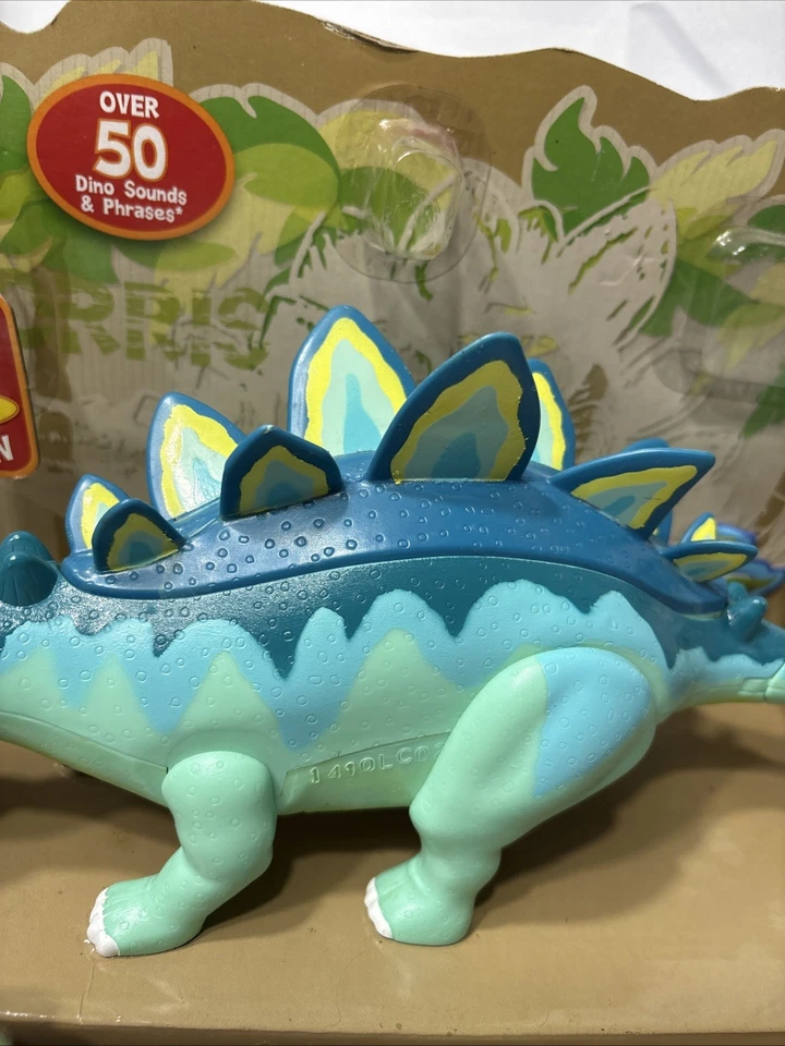 PBS Jim Henson Dinosaurio Tren Morris Stegosaurus Interactivo Talking Figura Nuevo Foto 3 de 4