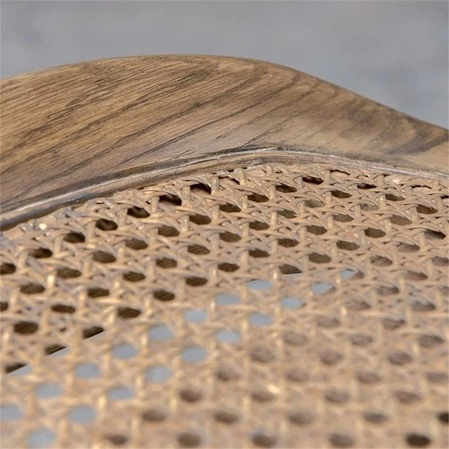 Uttermost Arne Oak Wood and Rattan Scandinavian Small Bench in Woodtone - Picture 6 of 8