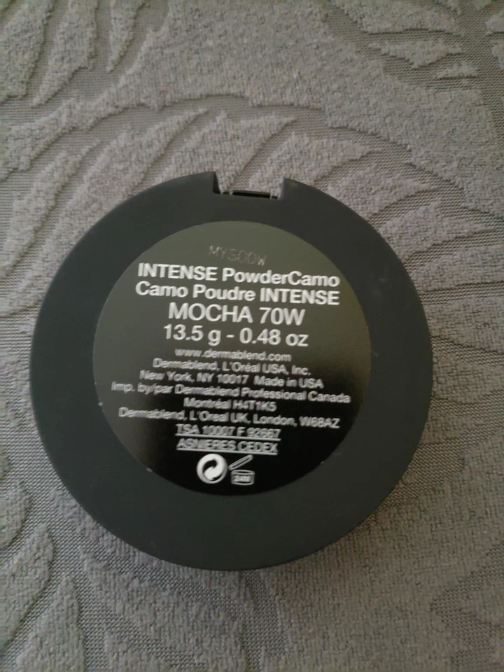 Dermablend Intense Powder Camo Mocha 70 W .48 oz NEW IN BOX - Image 3 of 4