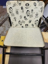 1950s Child's Howdy Doody Chair Desk: It Folds back over to create a Desk