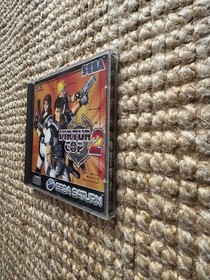 Virtua Cop 2 & Manual - Jewel Case Bundle Version (Sega Saturn, 1996) [GB]