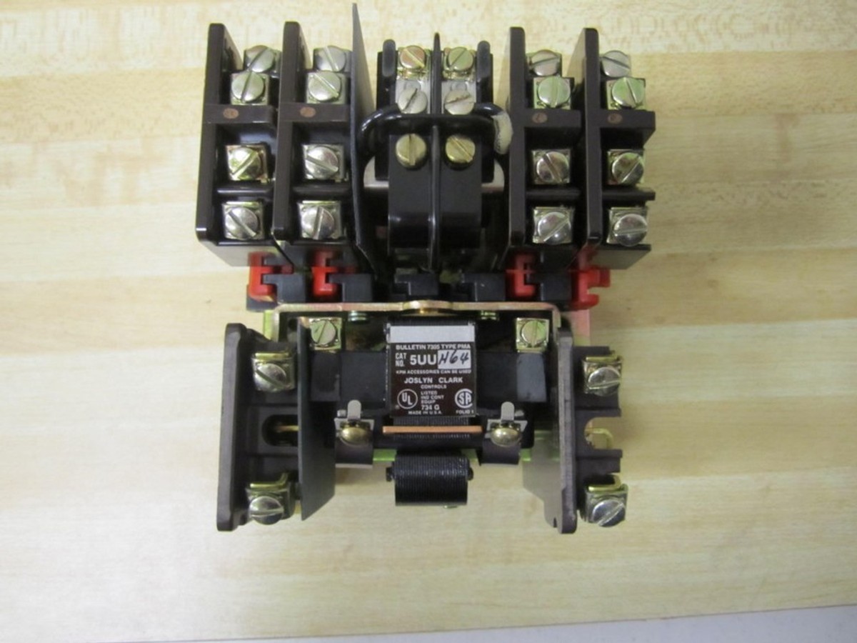 Relè Di Controllo Joslyn Clark 5U8-2-76 NAED 70521 - Bobina 110-120V, Nuovo