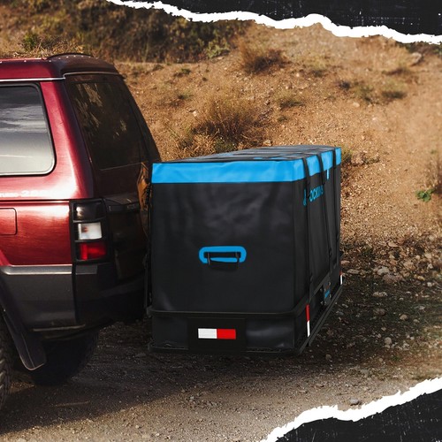Mockins 25 Cu.Ft. Waterproof Cargo Carrier Bag | 60x24x31" Hitch Mount Cargo Bag - Picture 5 of 8