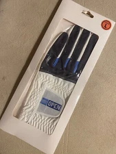 American Express AMEX Golf Glove BRAND NEW WOMENS Large Golfing Black Gold Card