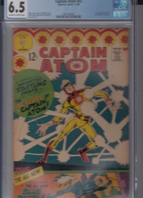 Captain Atom 83 - 1966 - 1st Blue Beetle - Ditko - CGC 6.5  Fine + REDUCED PRICE