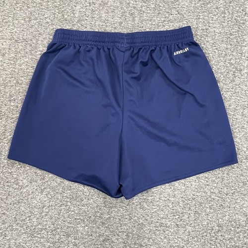 Adidas Aeroready Blue Shorts Girls Size Medium? Athletic Wicking Running - Picture 2 of 10