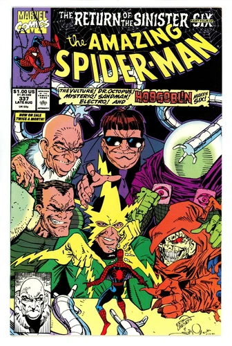 The Amazing Spider-Man Vol 1 337 VF+ (8.5) (1990)