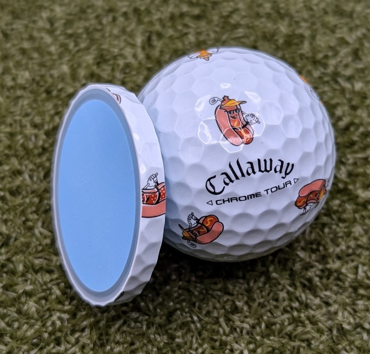 Callaway Chrome Tour Truvis Cross Section Golf Ball Marker Hot