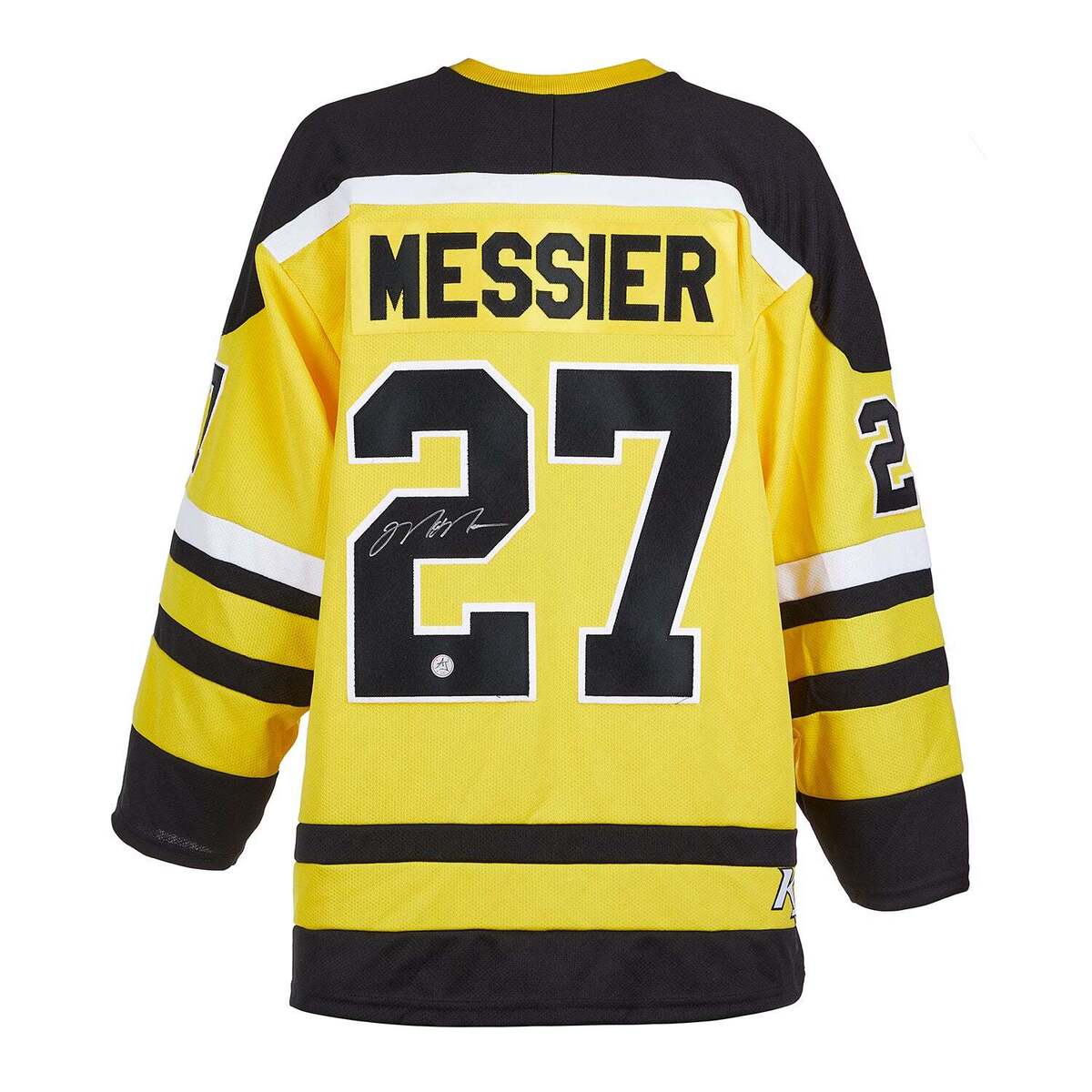 Mark Messier Autographed Cincinnati Stingers Retro K1 WHA Mark Messier Autographed Cincinnati Stingers Retro K1 WHA