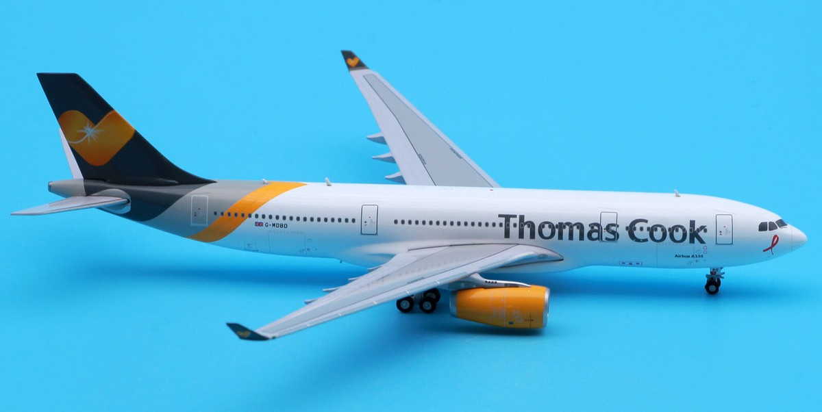 航空機・ヘリコプター ThomasCook JC Wings1:400 A330-200 G-MLJL Thomas Cook Airlines JC Wings 1 - 400 Airbus A330-200