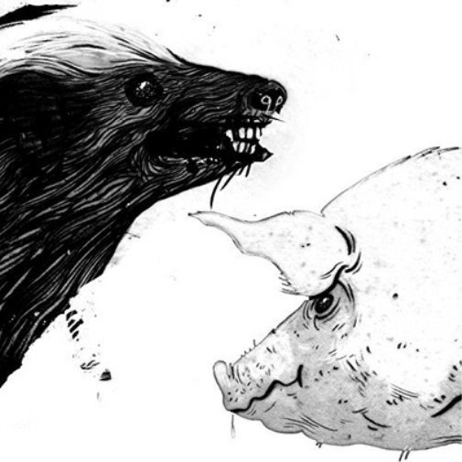 Clark Honey Badger/Pig (Vinyl LP) Limited  12" Single