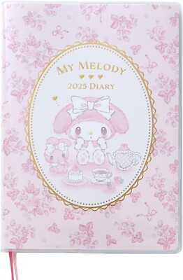 Sanrio My Melody B6 Diary ScheduleDiary 2025 Planner Weekly #1 Kawaii Gift